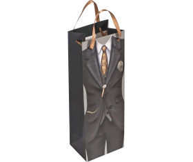 Gift bag man/woman - size for a wine bottle