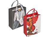 Gift bag man/woman with a crystal