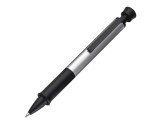 Aluminium ball pen with black applications