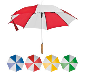 Parapluie automatique bicolore